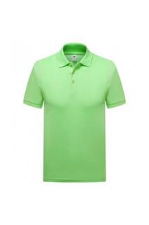 Рубашка-поло из хлопкового пике премиум-класса Fruit of the Loom, зеленый