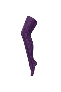Модные колготки с цветным непрозрачным рисунком плотностью 80 ден — Skye Sock Snob, фиолетовый