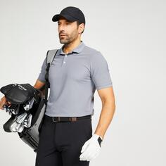 Рубашка-поло с короткими рукавами Decathlon Golf Ww500 Inesis, серый
