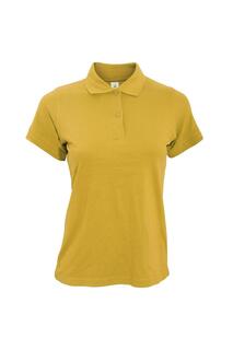 Рубашка-поло с короткими рукавами Safran Pure B&amp;C, золото B&C