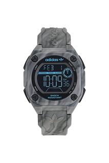 Модные цифровые часы City Tech Two Grfx из пластика и смолы — Aost23574 adidas Originals, черный