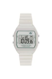 Модные цифровые кварцевые часы Digital Two из пластика/смолы - Aost23557 adidas Originals, черный