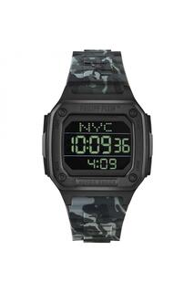 Модные цифровые кварцевые часы Hyper $Hock из нержавеющей стали — Pwhaa1822 Philipp Plein, черный