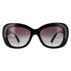 Модные черные серые солнцезащитные очки с градиентом Versace, черный