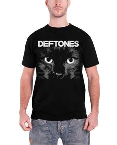 Футболка «Сфинкс с кошачьими глазами» Deftones, черный