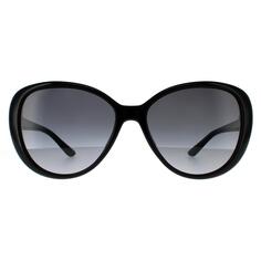 Модные черные темно-серые солнцезащитные очки с градиентом Jimmy Choo, черный