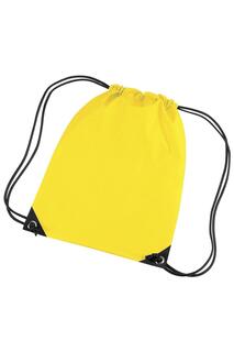 Водонепроницаемая сумка Gymsac премиум-класса (11 литров) (2 шт. в упаковке) Bagbase, желтый