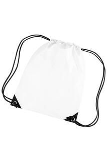 Водонепроницаемая сумка Gymsac премиум-класса (11 литров) (2 шт. в упаковке) Bagbase, белый
