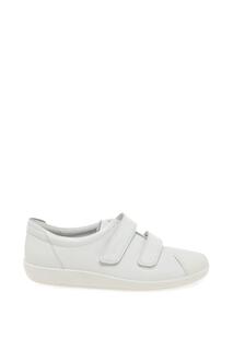 Кроссовки &apos;Soft 2 Strap&apos; Casual Trainers Ecco, белый