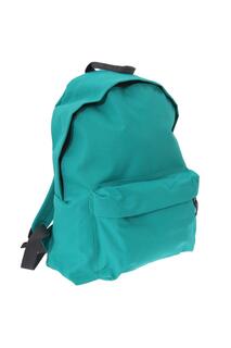 Модный рюкзак / рюкзак (18 литров) (2 шт. в упаковке) Bagbase, зеленый