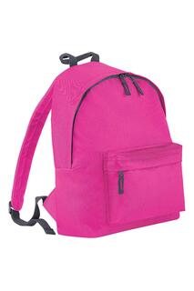 Модный рюкзак / рюкзак (18 литров) (2 шт. в упаковке) Bagbase, розовый