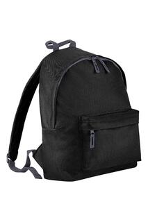Модный рюкзак / рюкзак (18 литров) (2 шт. в упаковке) Bagbase, черный