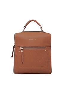 Рюкзак Anna однотонный FIORELLI, коричневый