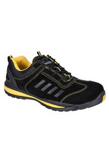 Кроссовки Steelite Lusum Suede Safety Trainers Portwest, черный