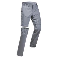 Модульные походные брюки Decathlon — Mh150 Quechua, серый