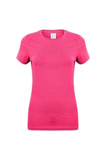 Эластичная футболка Feel Good с короткими рукавами Skinni Fit, розовый