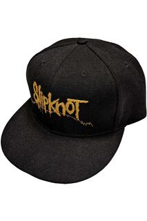Кепка Snapback со штрих-кодом Slipknot, черный