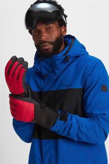 Водонепроницаемые лыжные перчатки Adventure TOG24, красный