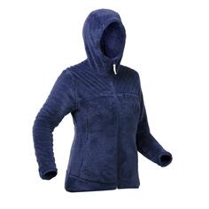 Теплая флисовая походная куртка Decathlon Quechua, темно-синий