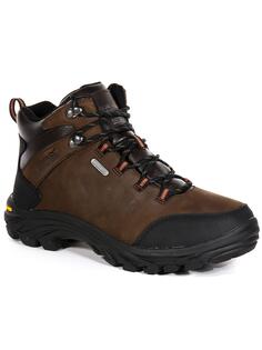 Водонепроницаемые походные ботинки Burrell Leather изотекс Regatta, коричневый