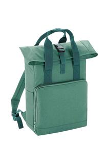 Рюкзак Roll Top с двойной ручкой Bagbase, зеленый