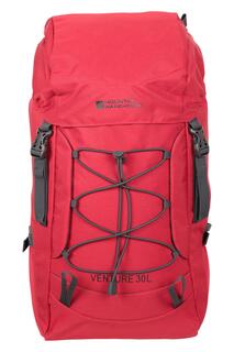 Рюкзак Venture Удобный прочный рюкзак емкостью 30 л Mountain Warehouse, красный