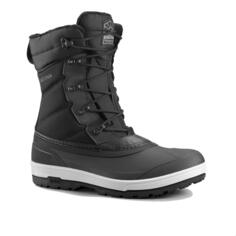 Теплые водонепроницаемые ботинки Decathlon Sh500 на шнуровке Quechua, черный