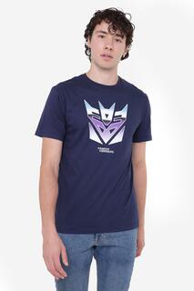 Мужская футболка с логотипом Decepticons Transformers, синий