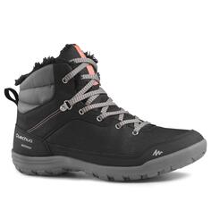 Теплые и водонепроницаемые походные ботинки Decathlon — Sh100 Mid Quechua, черный