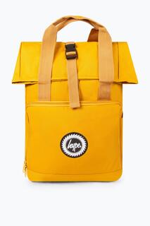Рюкзак для ноутбука с откидной крышкой из переработанных материалов Hype, желтый