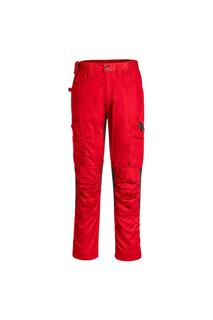 Эластичные рабочие брюки Portwest, красный