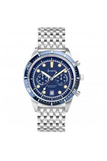 Мужские классические аналоговые кварцевые часы из нержавеющей стали - 72004 Accurist, синий