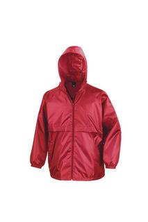Водоотталкивающая ветрозащитная куртка для взрослых Core Windcheater Result, красный