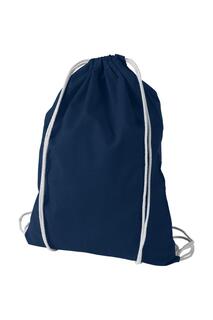 Рюкзак премиум-класса из хлопка Oregon (2 шт.) Bullet, темно-синий