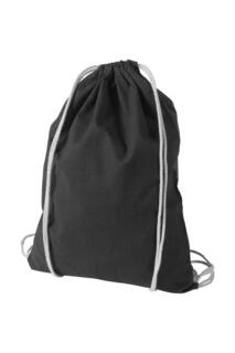 Рюкзак премиум-класса из хлопка Oregon (2 шт.) Bullet, черный