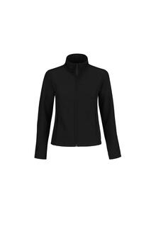 Водоотталкивающая куртка Softshell B&amp;C, черный B&C