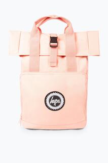 Рюкзак с двумя ручками и складной крышкой Hype, розовый