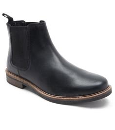 Мужские кожаные ботинки челси в строгом стиле &apos;Bamford&apos; Thomas Crick, черный