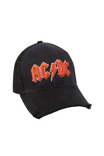 Кепка с логотипом AC/DC, черный