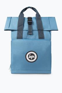 Рюкзак с двумя ручками и складной крышкой Hype, синий