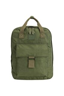 Рюкзак с квадратным передним карманом на молнии Artsac, зеленый