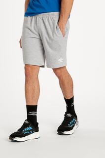 Мужские флисовые шорты Umbro, серый