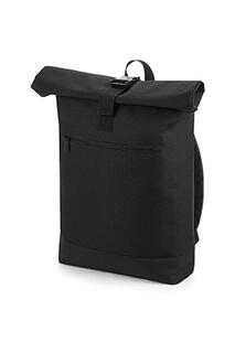 Рюкзак/рюкзак/сумка со складной крышкой (12 литров) Bagbase, черный