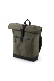 Рюкзак/рюкзак/сумка со складной крышкой (12 литров) Bagbase, зеленый