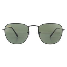 Круглые полированные черные зеленые солнцезащитные очки G-15 Ray-Ban, черный