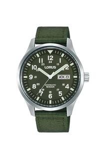 Классические аналоговые автоматические часы из нержавеющей стали - Rl413Bx9 Lorus, зеленый
