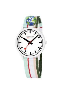 Классические аналоговые кварцевые часы Essence пластик/смола — Ms141110Lf Mondaine, белый