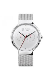 Классические аналоговые кварцевые часы Max Rene из нержавеющей стали - 15542-004 Bering, белый