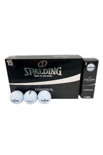 Набор из 15 мячей Control Spalding, белый