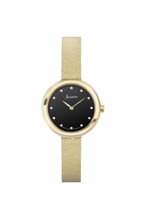Ювелирные женские классические аналоговые часы из нержавеющей стали - 78002 Accurist, черный